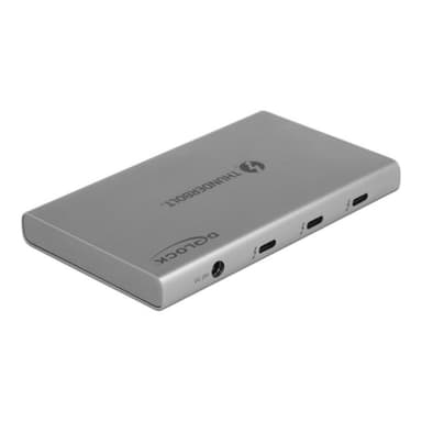 DELOCK Thunderbolt 4 Hub 3 Port mit zusätzlichem SuperSpeed USB 10Gbps Typ-A Port - 8K