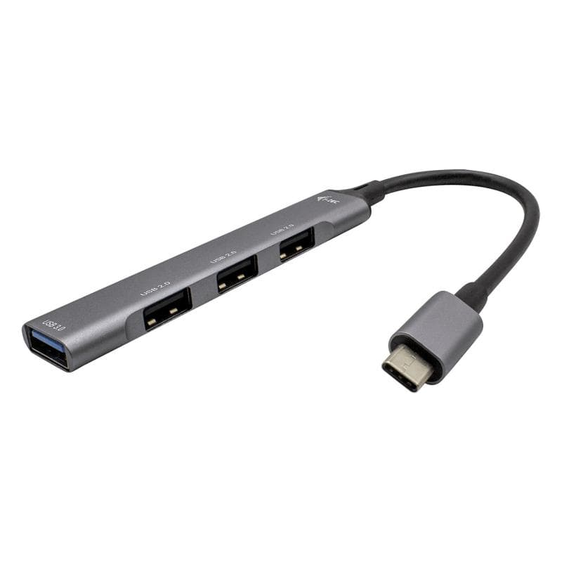 I-TEC USB-C Metal HUB 1x USB 3.0 3x USB 2.0 ohne Netzteil