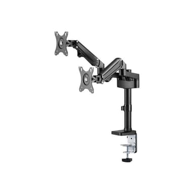 NEOMOUNTS Full-Motion-Tischhalterung für 17-27″ Bildschirme - Schwarz