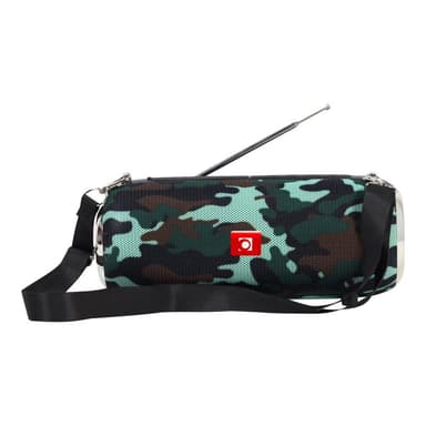 GEMBIRD Tragbare Bluetooth-Lautsprecher mit Antenne camo