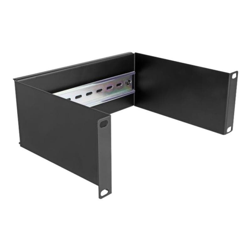 DELOCK 10″ Hutschienenpanel 2 HE schwarz