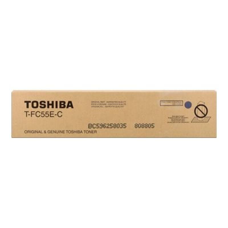 TOSHIBA TFC55E C Cyan Tonerpatrone