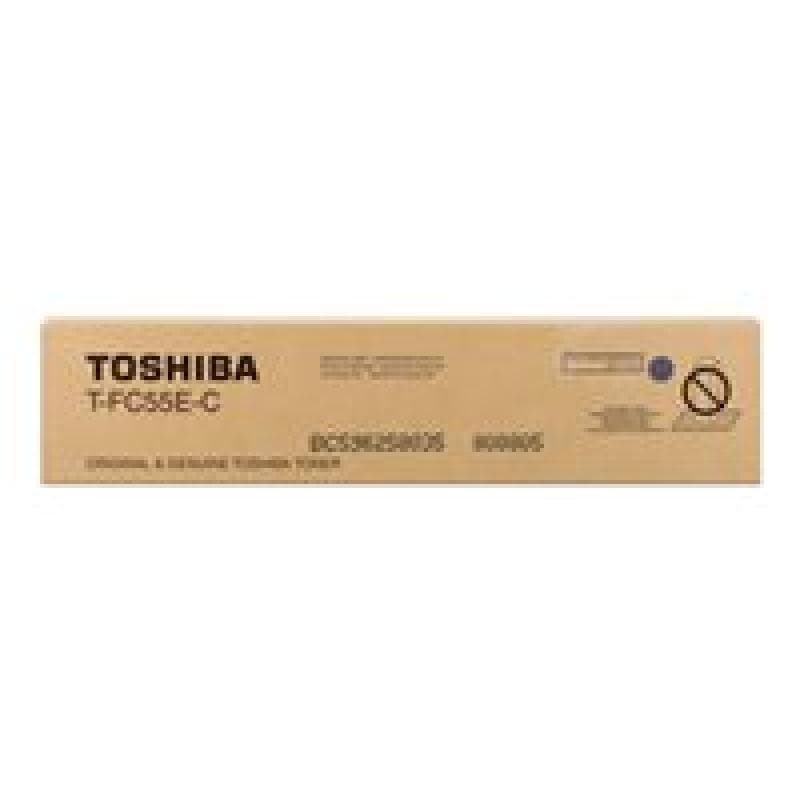 TOSHIBA TFC55E C Cyan Tonerpatrone