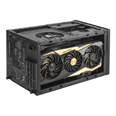 SILVERSTONE SST-SG15B Sugo Mini-ITX Gehäuse - schwarz