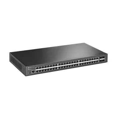TP-LINK JetStream? 48-Port Gigabit L2+ Managed Switch with 4 10GE SFP+ Slots
