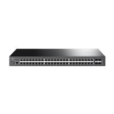 TP-LINK JetStream? 48-Port Gigabit L2+ Managed Switch with 4 10GE SFP+ Slots