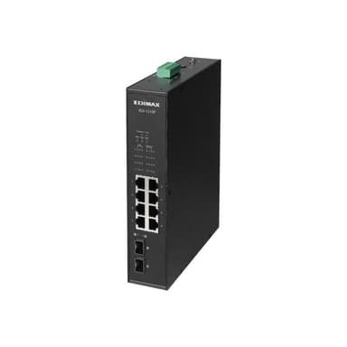 EDIMAX Switch EDIMAX Industrial 8-Port POE GbE + 2 GbE SFP unmanag.