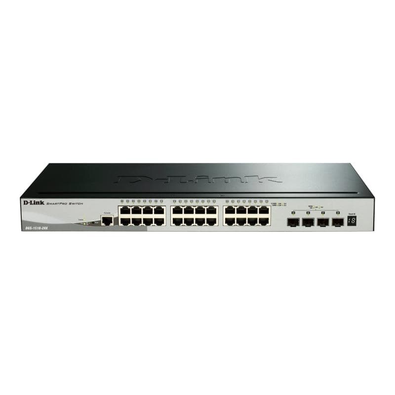D-LINK 28-Port Smart Managed Gigabit Stack Switch 4x 10G, dlink|green 3.0