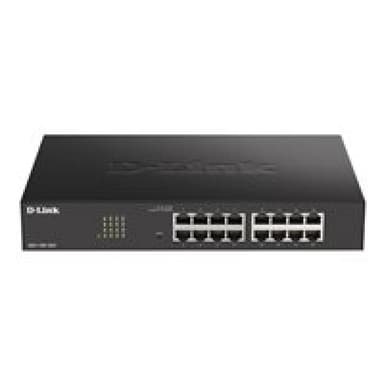 D-LINK 16-Port Layer2 Smart Gigabit Switch, 16x 10/100/1000Mbit/s TP (RJ-45) Port