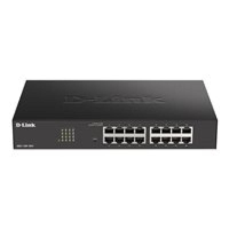 D-LINK 16-Port Layer2 Smart Gigabit Switch, 16x 10/100/1000Mbit/s TP (RJ-45) Port