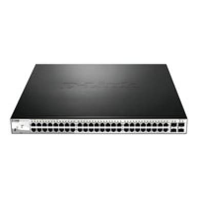 D-LINK 52-Port Layer2 Smart Managed 48x PoE Gigabit Switchdlink|green 3.0, 48x 10/100/1000Mbit/s TP