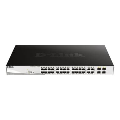 D-LINK 28-Port Layer2 PoE+ Gigabit Smart Managed Switchdlink|green 3.0, 24x 10/100/1000Mbit/s TP (RJ