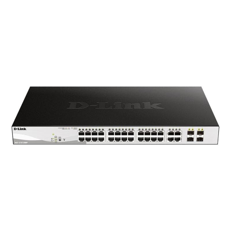 D-LINK 28-Port Layer2 PoE+ Gigabit Smart Managed Switchdlink|green 3.0, 24x 10/100/1000Mbit/s TP (RJ