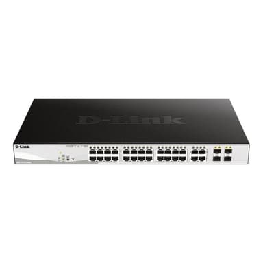 D-LINK 28-Port Layer2 PoE+ Gigabit Smart Managed Switchdlink|green 3.0, 24x 10/100/1000Mbit/s TP (RJ