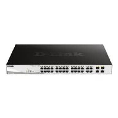 D-LINK 28-Port Layer2 PoE+ Gigabit Smart Managed Switchdlink|green 3.0, 24x 10/100/1000Mbit/s TP (RJ