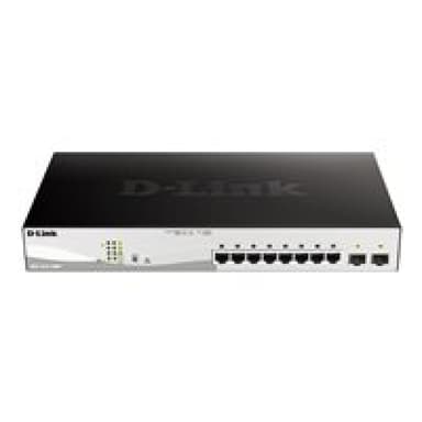 D-LINK 10-Port Layer2 PoE+ Smart Managed Gigabit Switch8 x 10/100/1000Mbit/s TP (RJ-45) PoE Port, Po