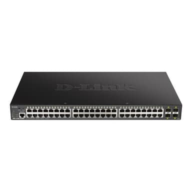 D-LINK 52-Port Smart Managed PoE+ Gigabit Switch 4x 10G, dlink|green 3.0