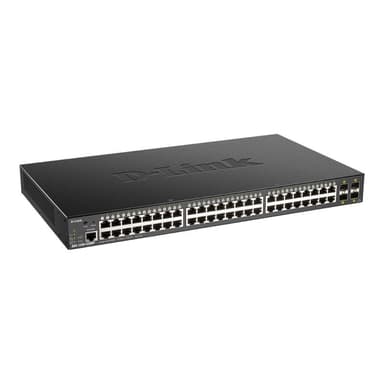 D-LINK 52-Port Smart Managed PoE+ Gigabit Switch 4x 10G, dlink|green 3.0