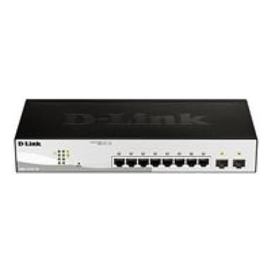 D-LINK 10-Port Layer2 Smart Managed Gigabit Switchdlink|green 3.0, 8x 10/100/1000Mbit/s TP (RJ-45) P