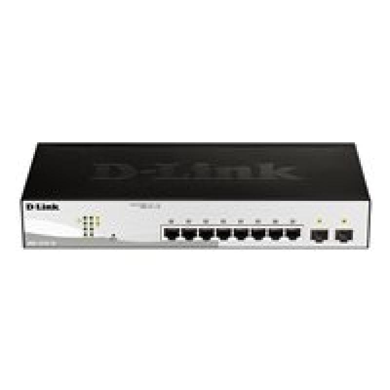 D-LINK 10-Port Layer2 Smart Managed Gigabit Switchdlink|green 3.0, 8x 10/100/1000Mbit/s TP (RJ-45) P