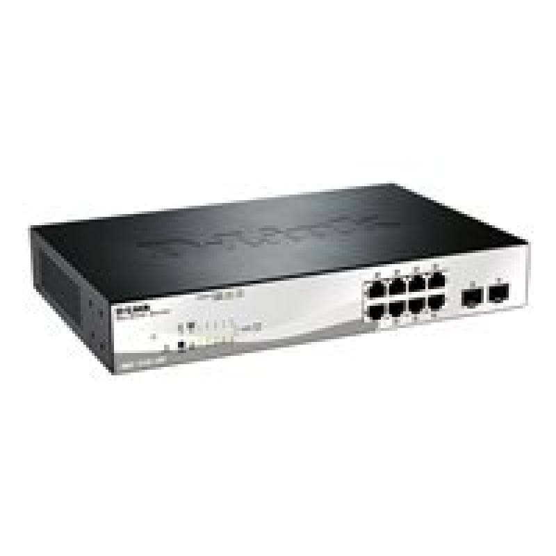D-LINK 10-Port Layer2 PoE Smart Managed Gigabit Switchdlink|green 3.0, 8x 10/100/1000Mbit/s TP (RJ-4