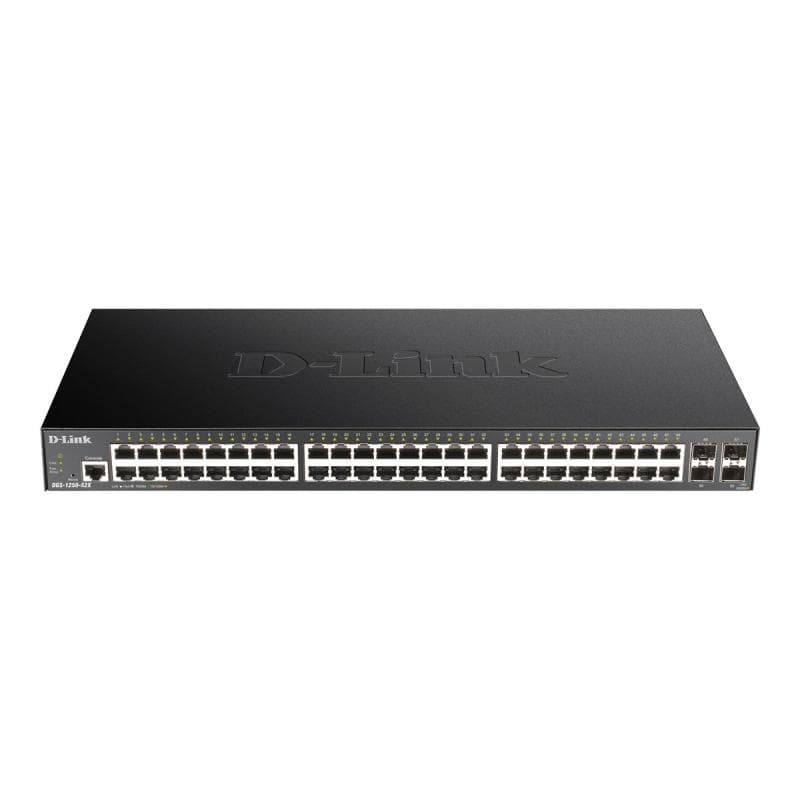 D-LINK 52-Port Smart Managed Gigabit Switch 4x 10Gdlink|green 3.0, 48x 10/100/1000Mbit/s TP (RJ-45)