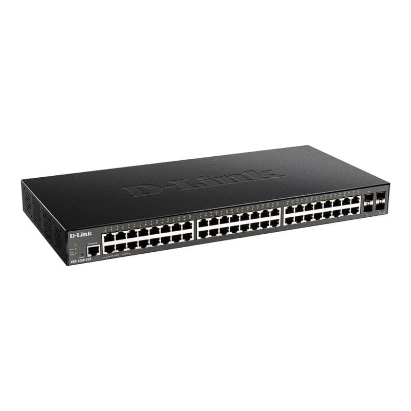 D-LINK 52-Port Smart Managed Gigabit Switch 4x 10Gdlink|green 3.0, 48x 10/100/1000Mbit/s TP (RJ-45)