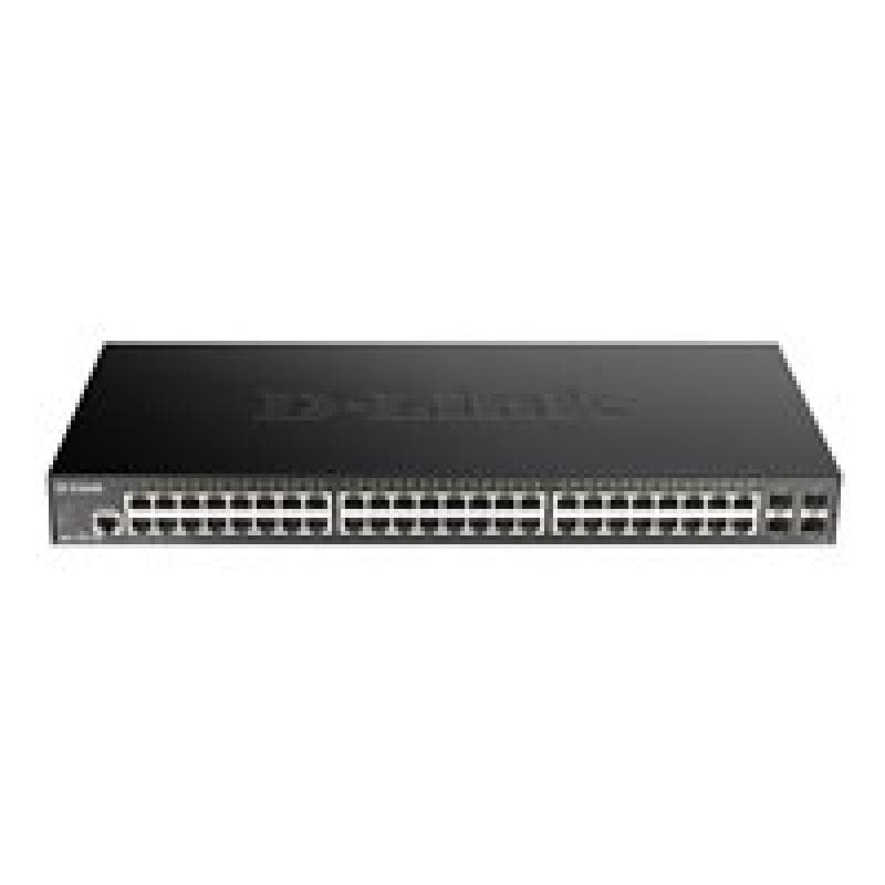 D-LINK 52-Port Smart Managed Gigabit Switch 4x 10Gdlink|green 3.0, 48x 10/100/1000Mbit/s TP (RJ-45)