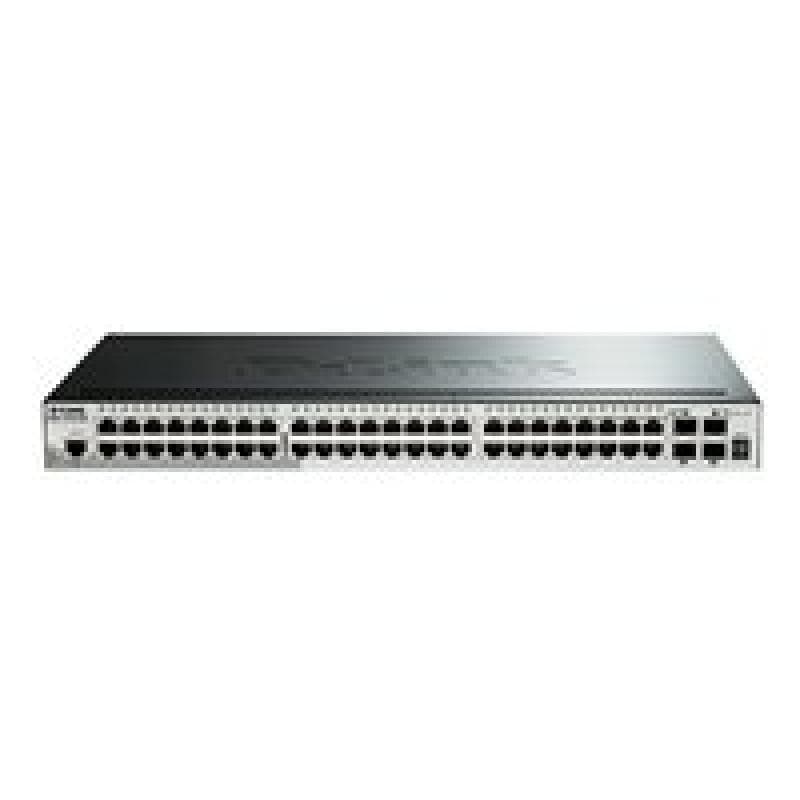 D-LINK 52-Port Smart Managed Gigabit Stack Switch 4x 10G, dlink|green 3.0