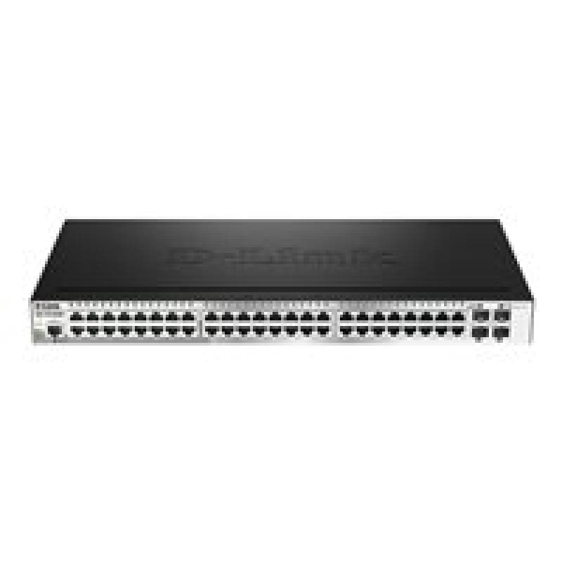 D-LINK 52-Port Smart Managed Gigabit Stack Switch 4x 10G, dlink|green 3.0
