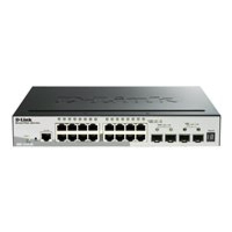 D-LINK 20-Port Smart Managed Gigabit Stack Switch 2x 10G, dlink|green 3.0