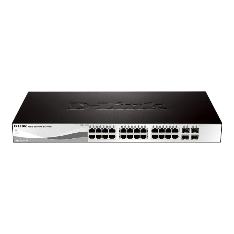 D-LINK 28-Port Layer2 Smart Managed Gigabit Switchdlink|green 3.0, 24x 10/100/1000Mbit/s TP (RJ-45)