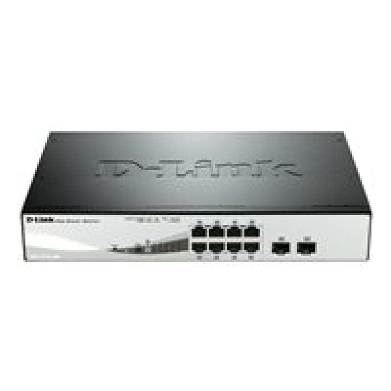 D-LINK 8-Port Layer2 PoE Smart Managed Gigabit Switchdlink|green 3.0, 8x 10/100/1000Mbit/s TP (RJ-45