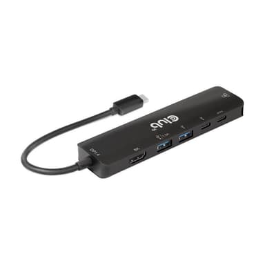 CLUB3D USB-6-in1-HUB USB-C > HDMI/2xUSB/2xUSB-C/RJ45 100W retail