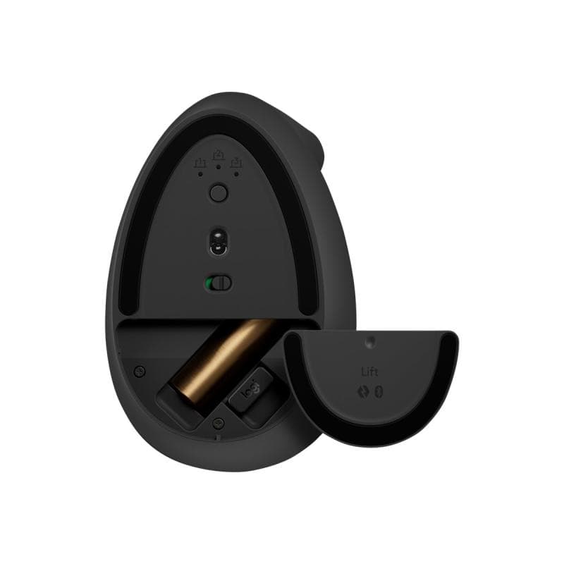 LOGITECH Lift Ergonomic Wireless Mouse black retail
