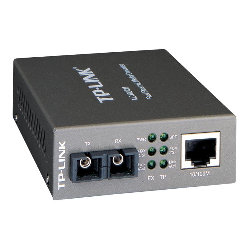 TP-LINK Omada 10/100 Mbps RJ45 to 100 Mbps Multi-mode SC Fiber Converter