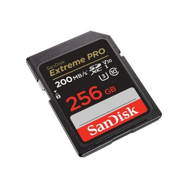 SANDISK Extreme Pro 256 GB SDXC Speicherkarte 2022 (bis 200 MB/s, Cl10, U3, V30)