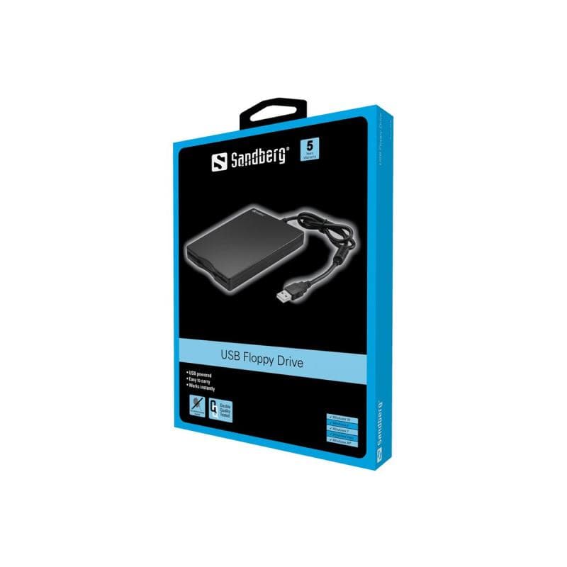 SANDBERG USB Floppy Mini Reader