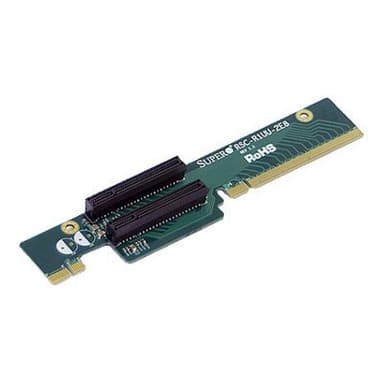 Riser Card 1HE - Uni Slot (X7DxU/PDSxU) > 2x PCI-E