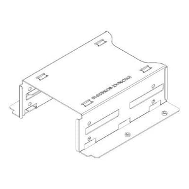 HDD Retention Bracket für bis zu 2x 2.5 HDD