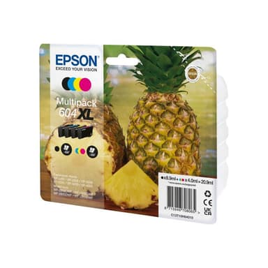 EPSON 604XL Multipack - 4er-Pack - XL - Schwarz, Cyan, Magenta, Gelb
