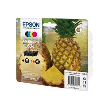 EPSON 604 Multipack - 4er-Pack - Schwarz, Cyan, Magenta, Gelb