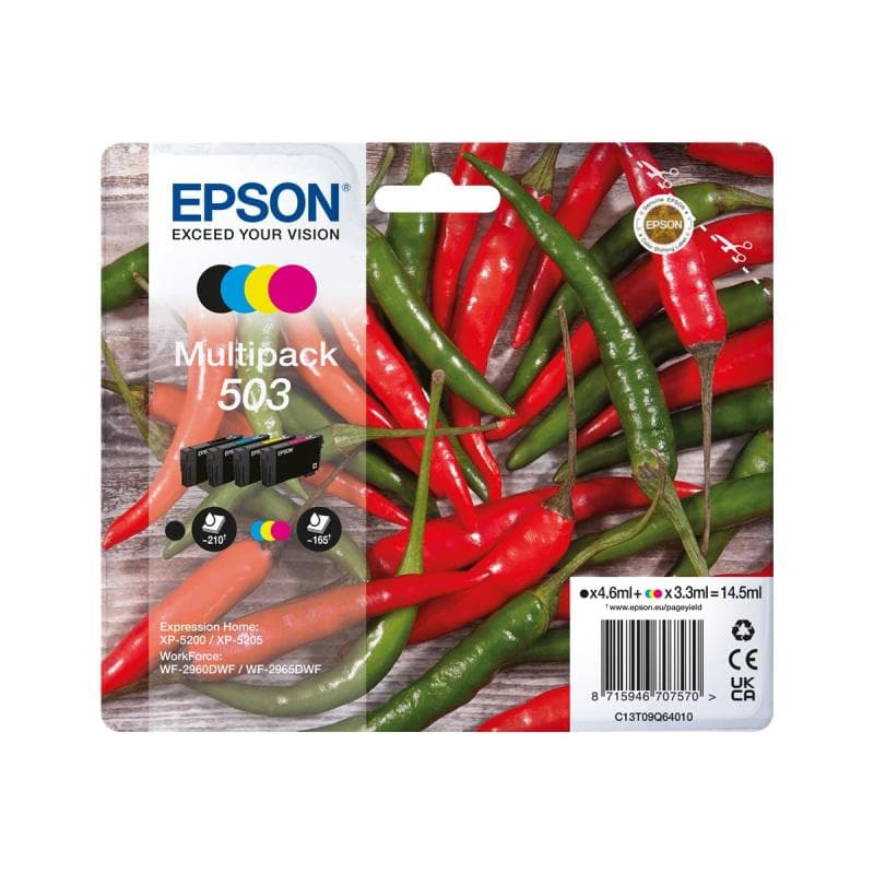 EPSON Tinte Multip.    1x4.6/3x3.3ml