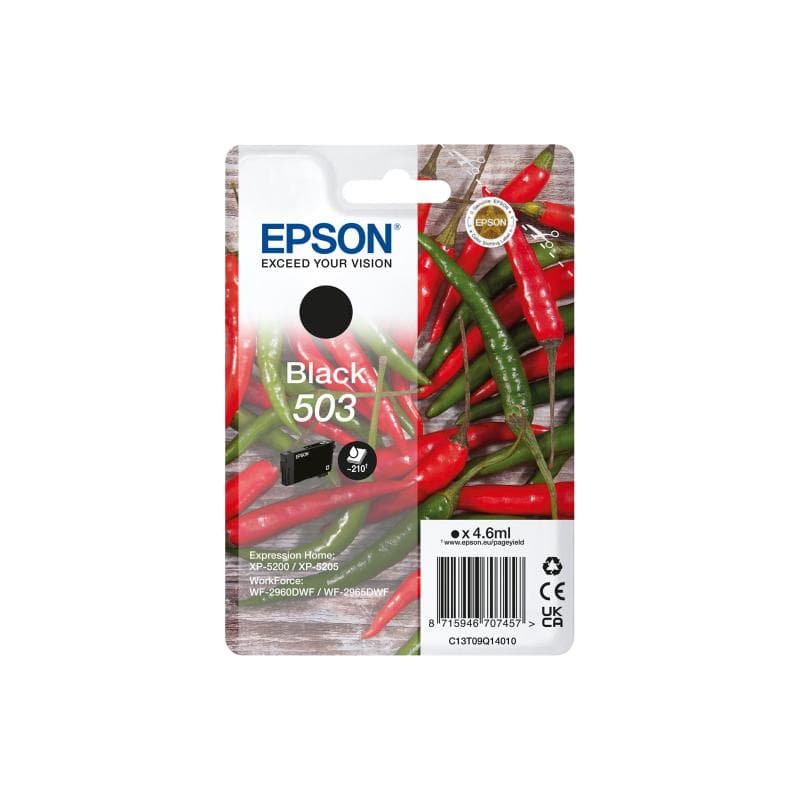EPSON Tinte schwarz            4.6ml
