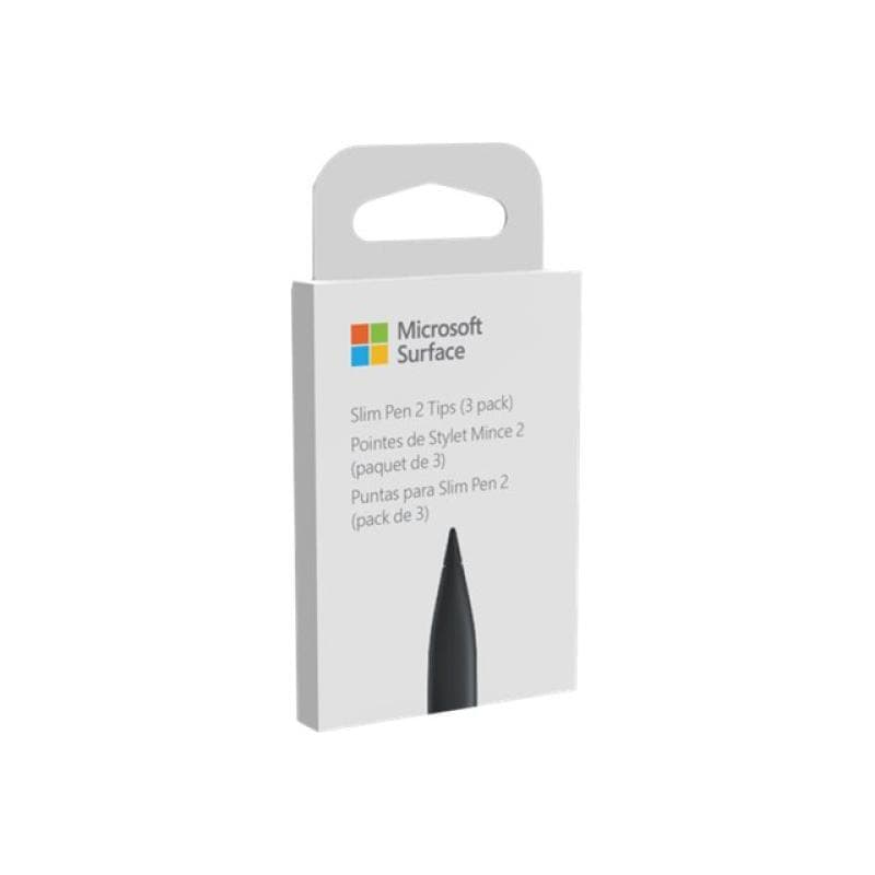 MICROSOFT Srfc Slim Pen - 2 Tips SC XZ/NL/FR/DE Hdwr Black