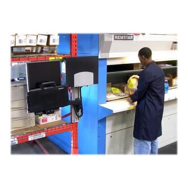 ERGOTRON Serie 200 Combo Schwenkarm in Schwarz