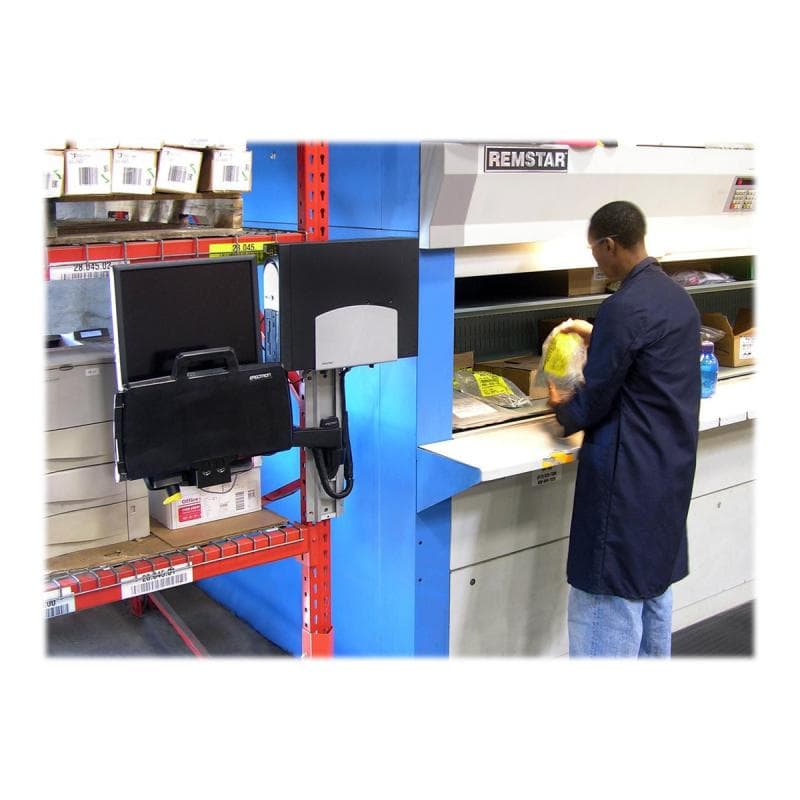 ERGOTRON Serie 200 Combo Schwenkarm in Schwarz