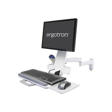 ERGOTRON Serie 200 Combo Schwenkarm in Weiß