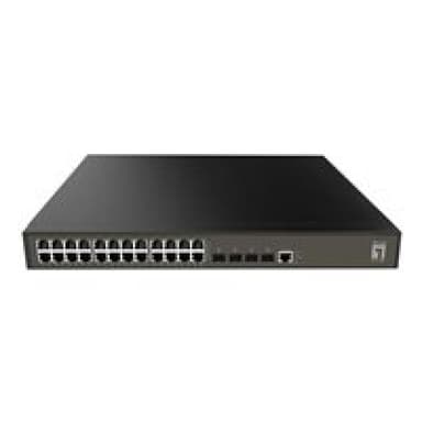 LevelOne Switch  8x GE GEL-1061      4xGSFP 19″