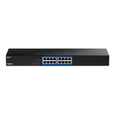 TRENDnet Switch 16 Port Gbit 19″ Metall